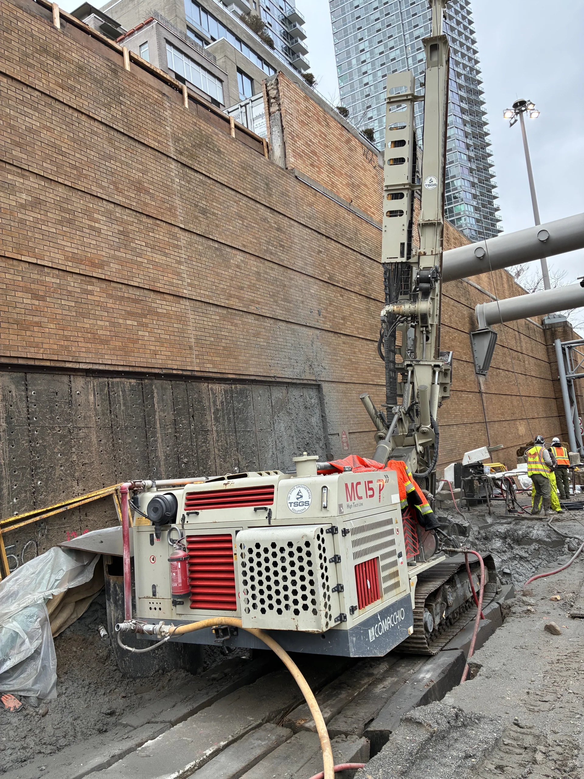 large construction machine