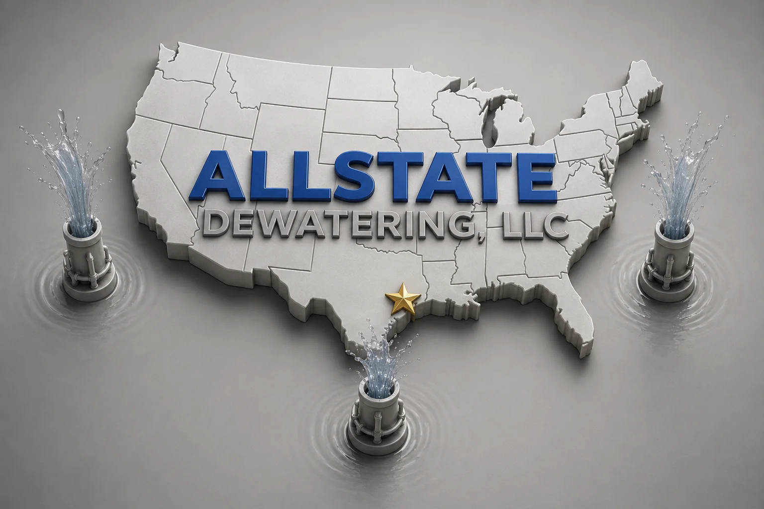 Allstate Dewatering logo