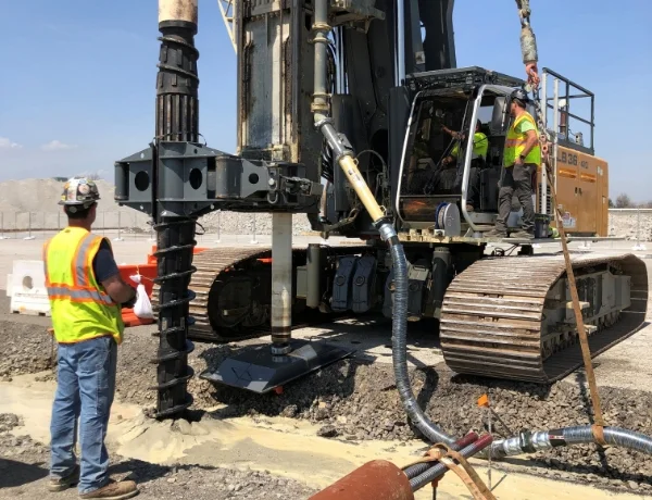 CFA drilling