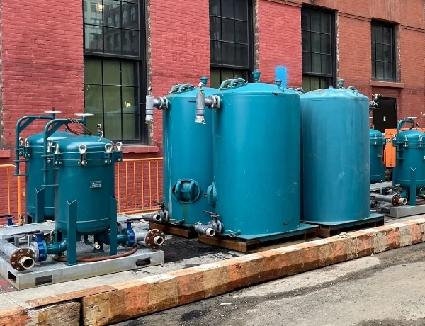 groundwater treatment tanks