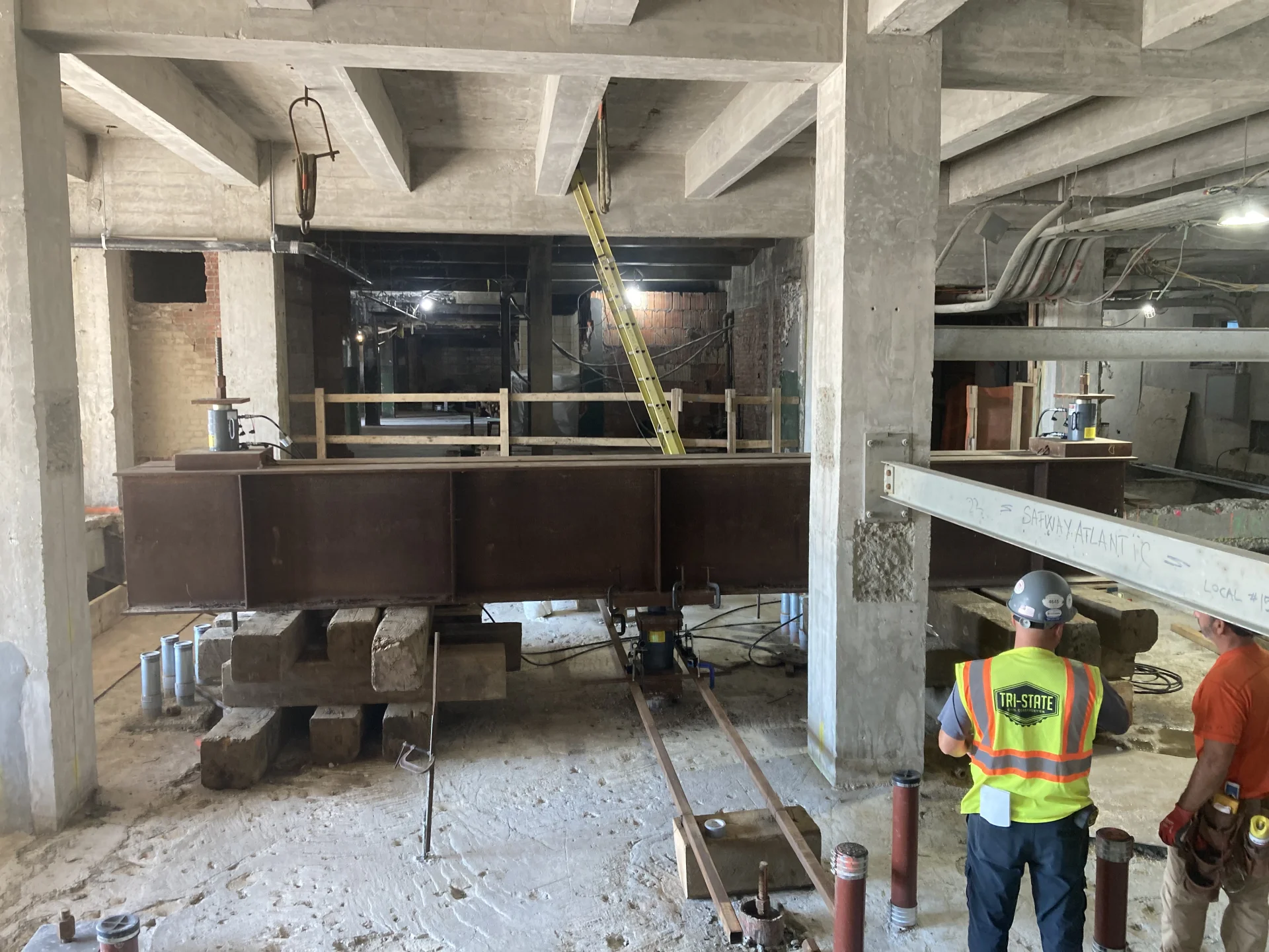 2 Tri-State workers at construction site