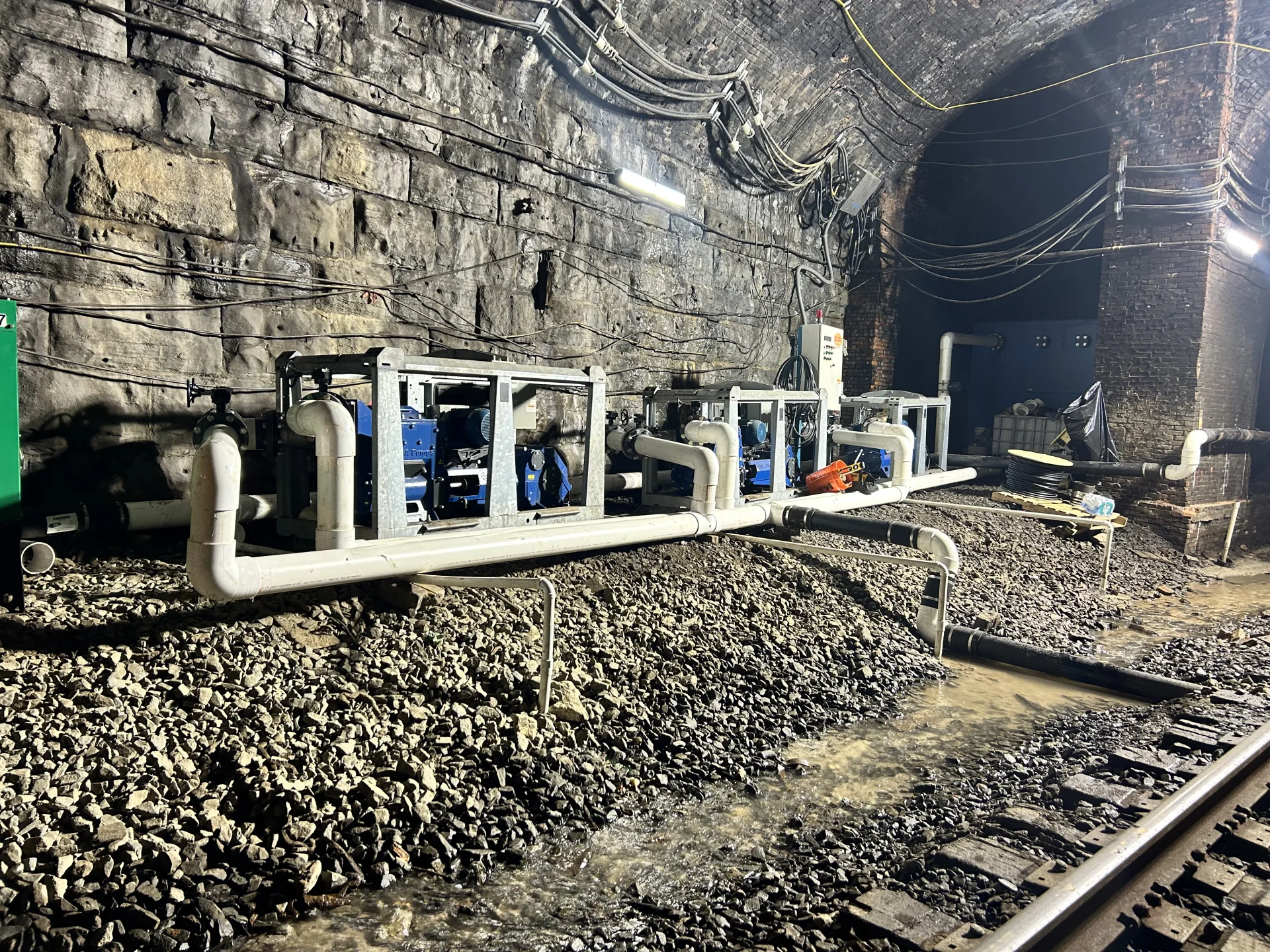 wellpoint pump setup